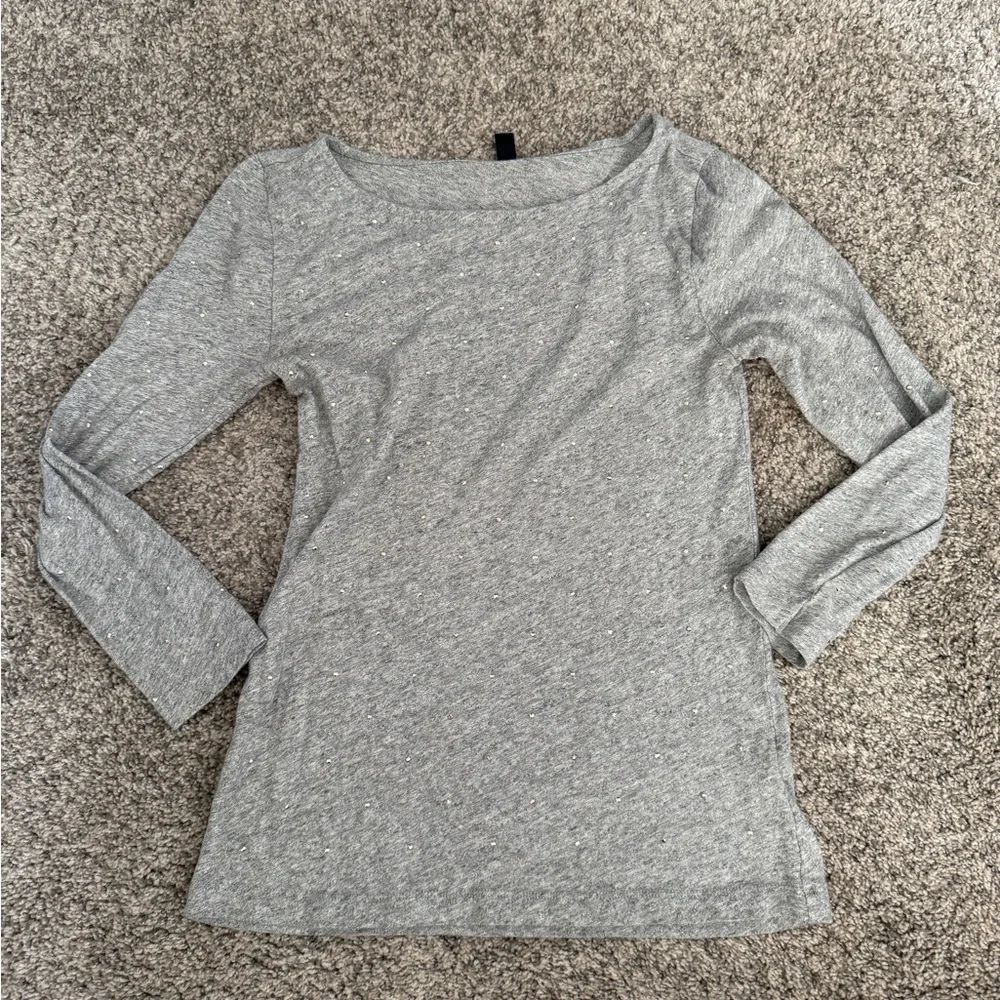 J. Crew Sparkly Long Sleeve